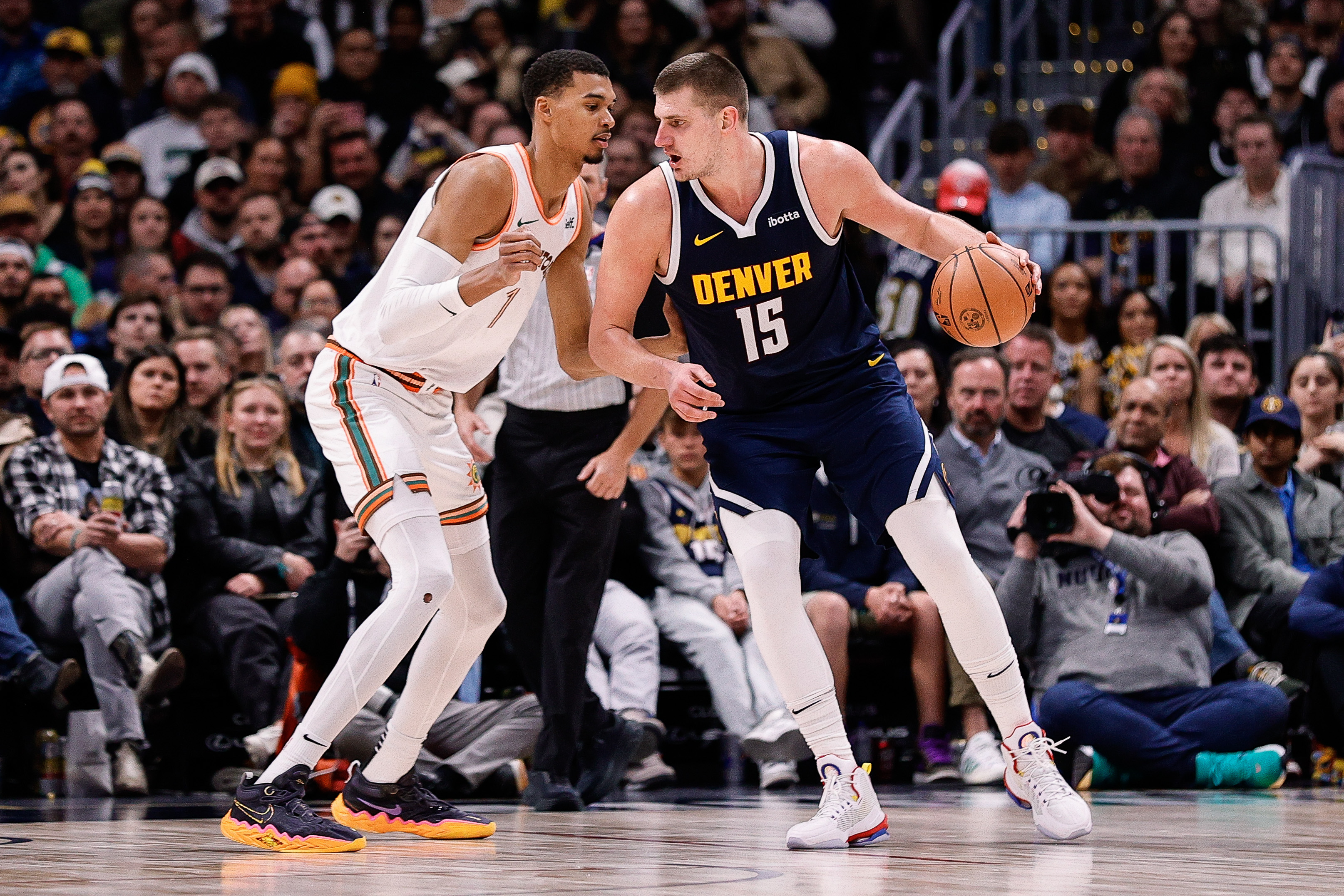 Victor Wembanyama San Antonio Spurs Nikola Jokic Denver Nuggets